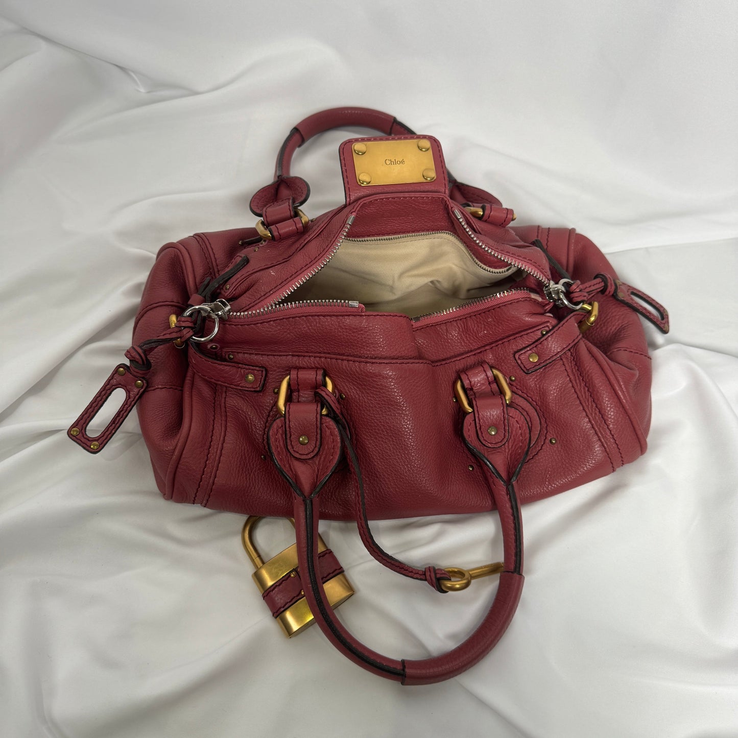 🔥 Pre-owned Chloé 2009 pink paddington 🔥