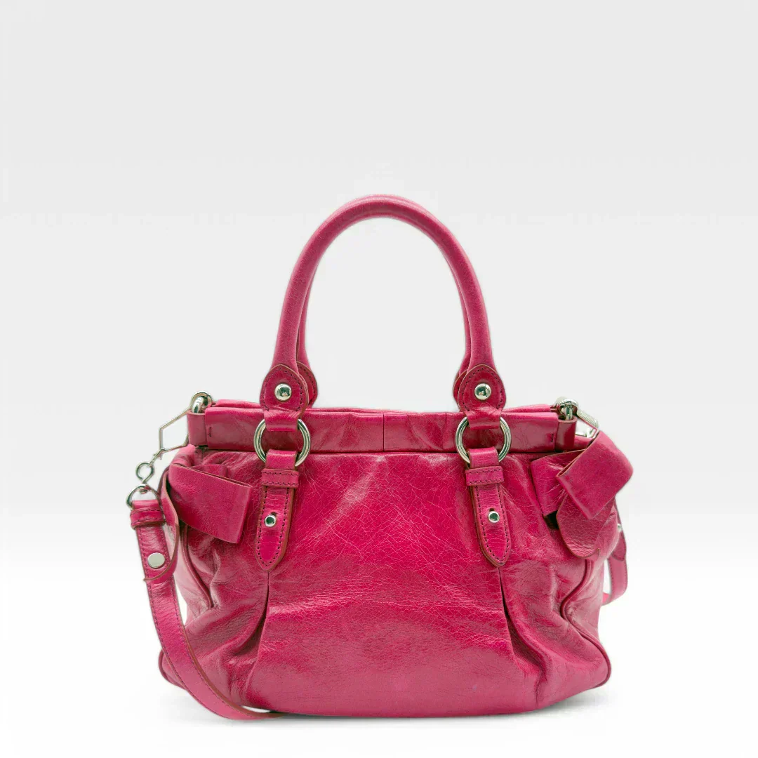 🔥 Pre-owned Miu Miu handbag Vitello pink 🔥