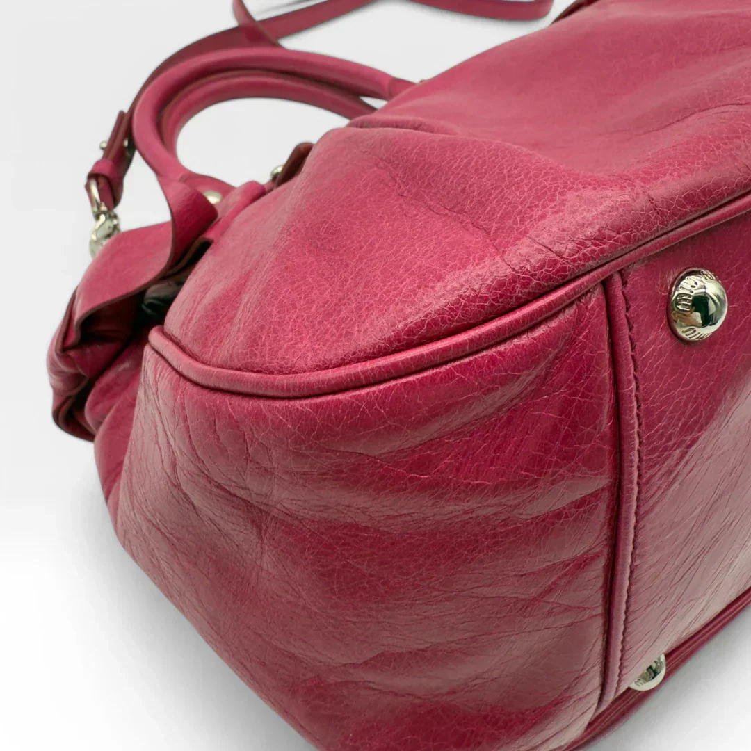 🔥 Pre-owned Miu Miu handbag Vitello pink 🔥