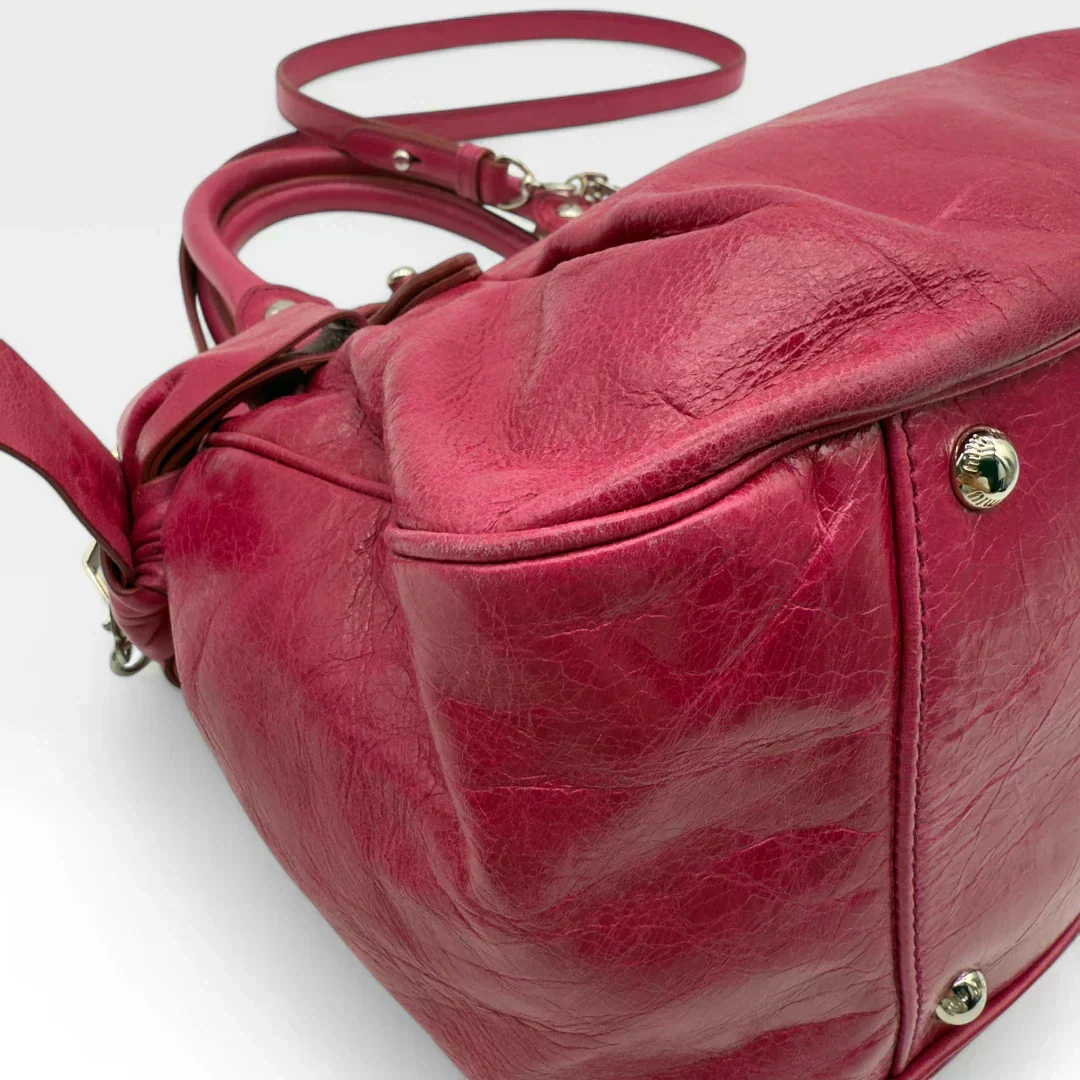 🔥 Pre-owned Miu Miu handbag Vitello pink 🔥